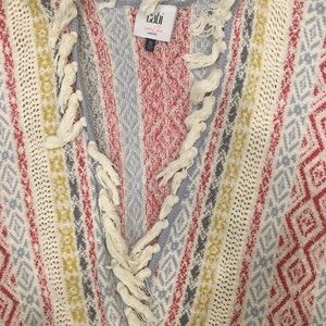 CABI oversized poncho sweater